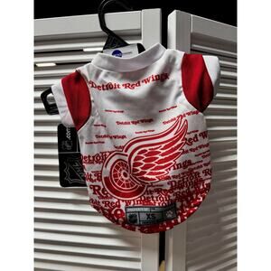 NWT NHL Detroit Redwings Pet Performance Shirt - XS
